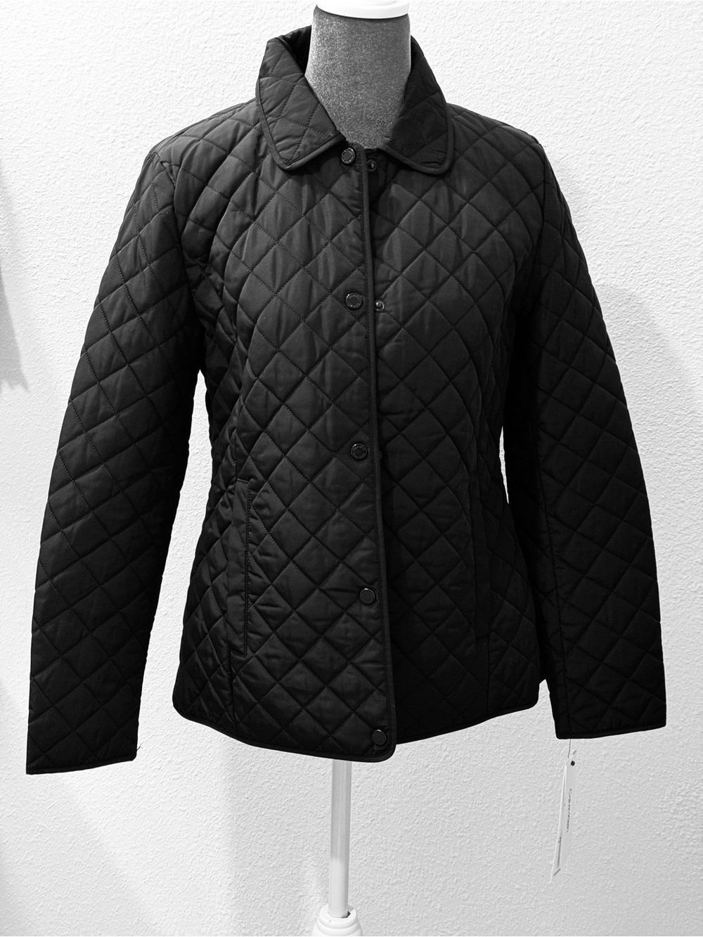 Calvin Klein Black Quilted Puffer Jacket size xs